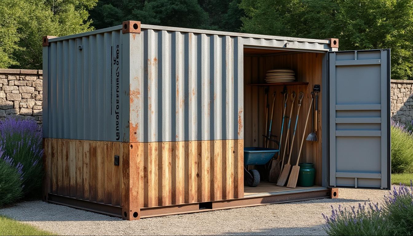 découvrez l'abri de jardin container, une solution pratique, modulable et esthétique pour optimiser votre espace extérieur en toute simplicité.
