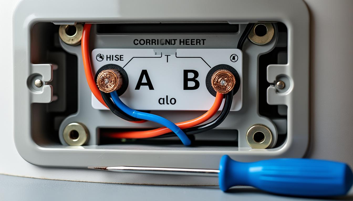 découvrez comment connecter correctement les bornes a et b de votre thermostat de chauffe-eau grâce à notre guide pratique détaillé. assurez une installation facile et sécurisée pour un fonctionnement optimal.